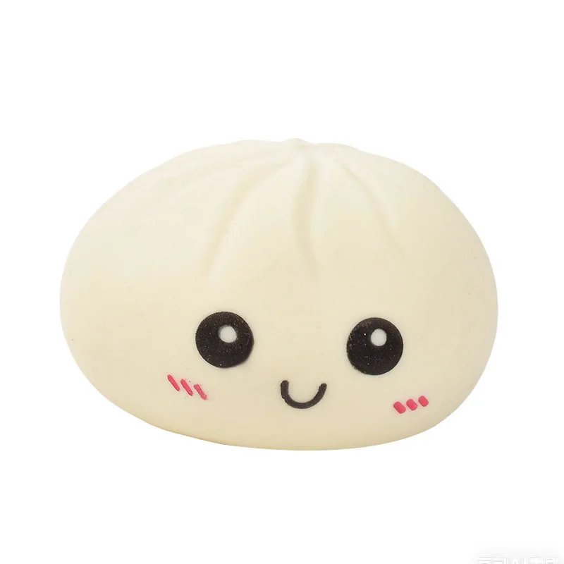 8.5CM off white steamed bun