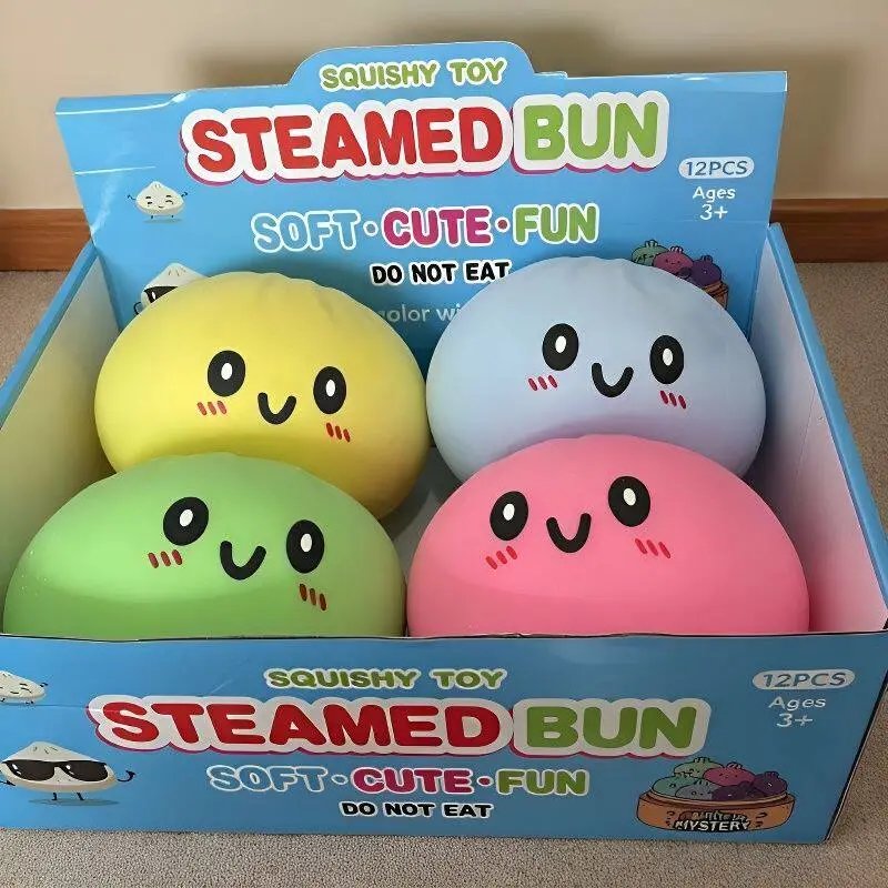 Four 15CM oversized buns per box [without steamer]