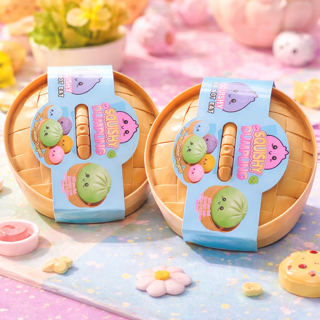 Steamer Cage Super Large Blind Box 15CM Emoji Bun 2 pieces