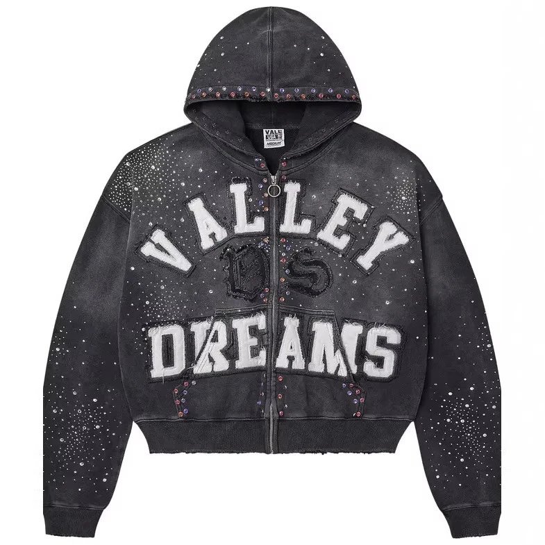 Y2K Streetwear Brand Couple Hoodie American Retro Camo Print Zip-Up Jacket