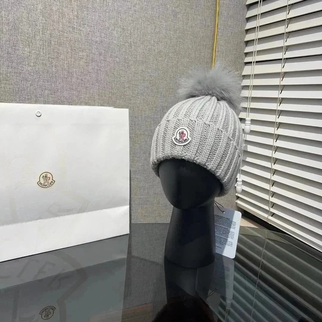 Moncler Knit Beanie Hat