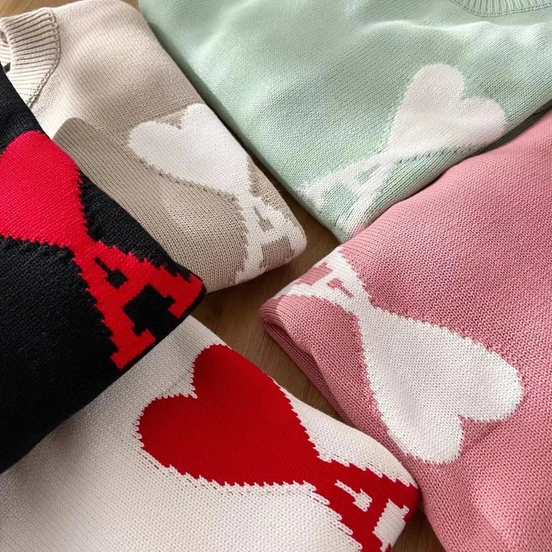 Ami Alexandre Mattiussi Sweater Coeur Series