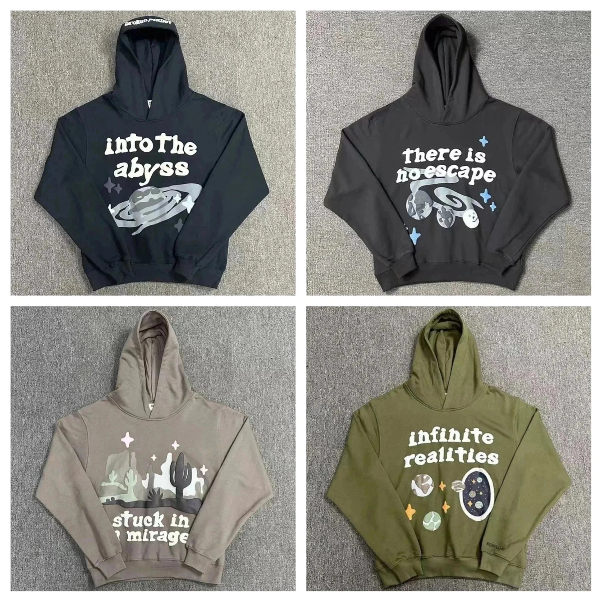 BBrroken PPllanet Hoodie/Pants (非尺码发错，不退，慎拍) - 131225