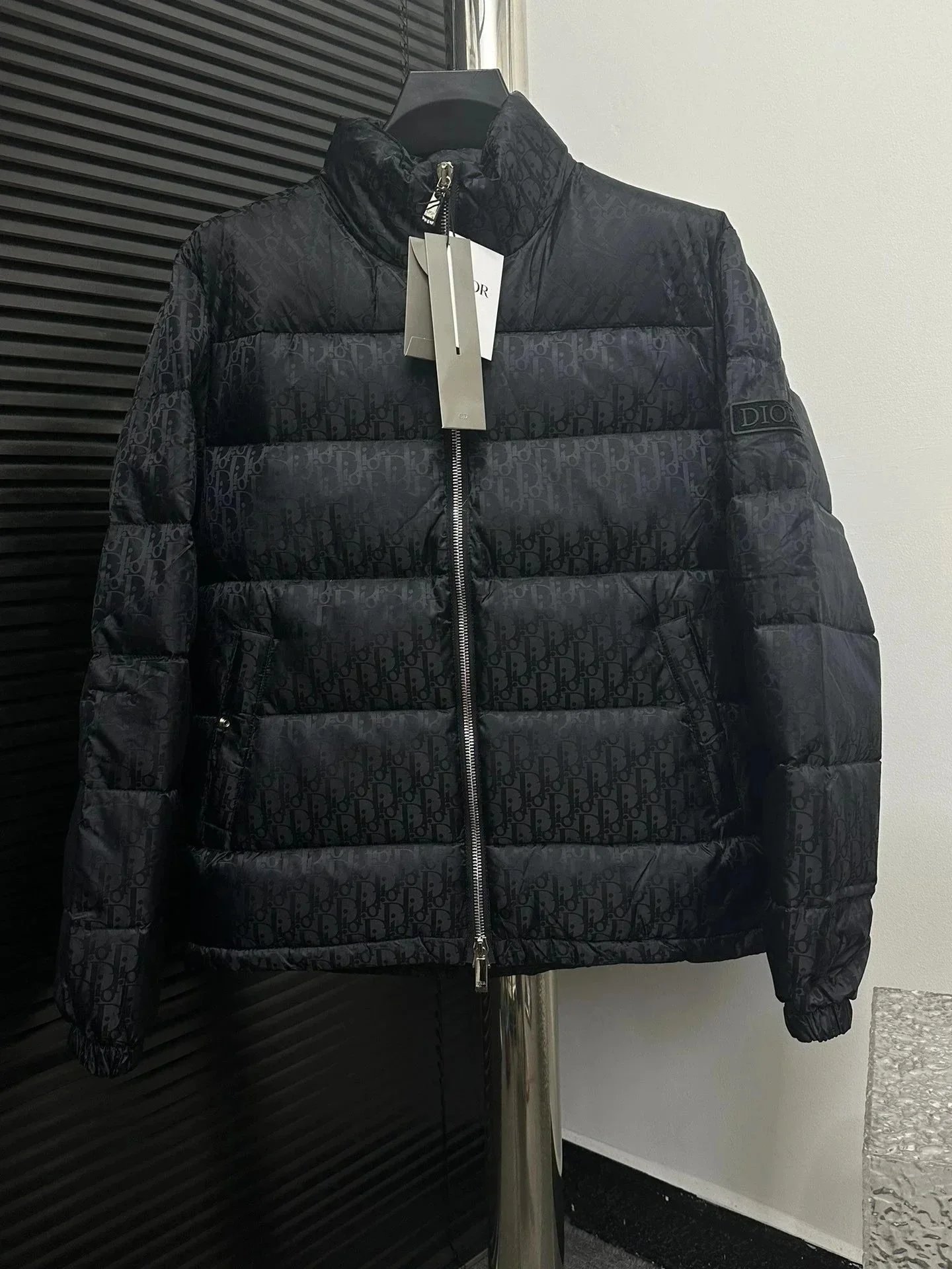 Dior Down Jacket Oblique Series
