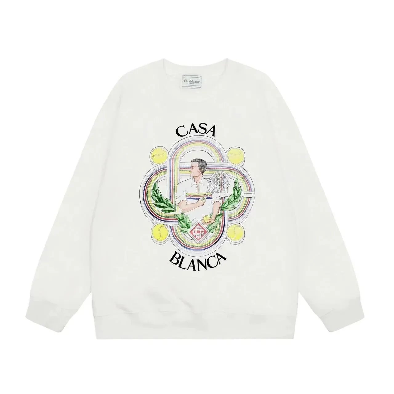 Casablanca Long Sleeve T-Shirt Tennis Club Series