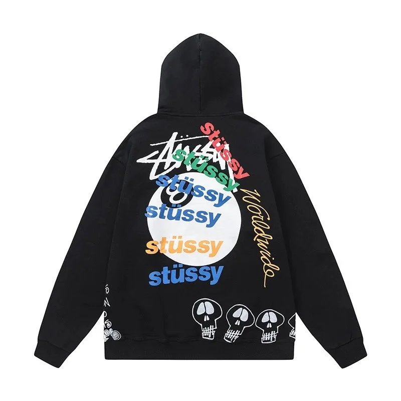 Stussy Hoodie Casual Streetwear Collection