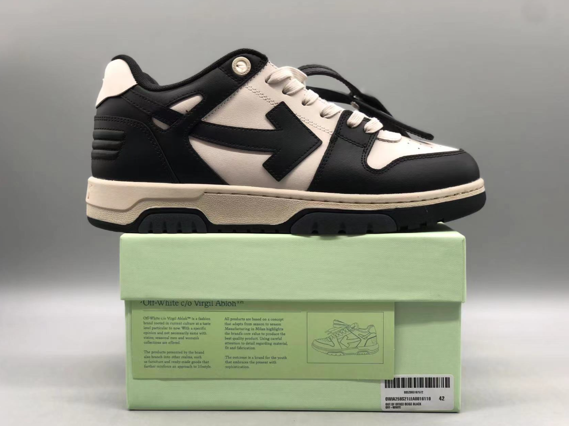 Off-White c/o Virgil Abloh Industrial Sneakers Black White