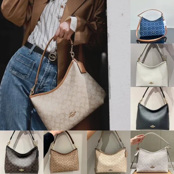 Coach Signature C Convertible Hobo Bag Beige and Tan Shoulder Bag - 2