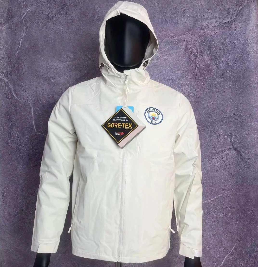 Y15 Manchester City stormcoat white