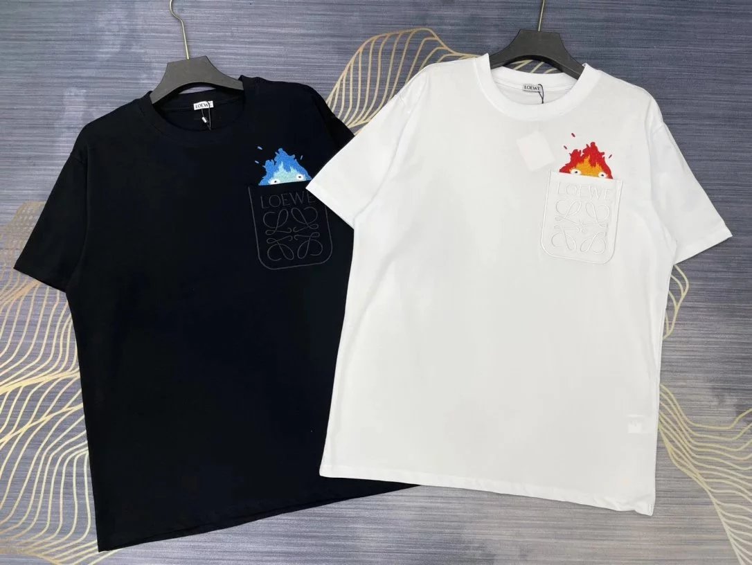 LOEWE Embroidered Logo T-Shirt