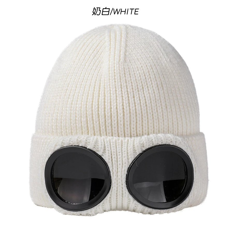 升级款眼镜冷帽-奶白