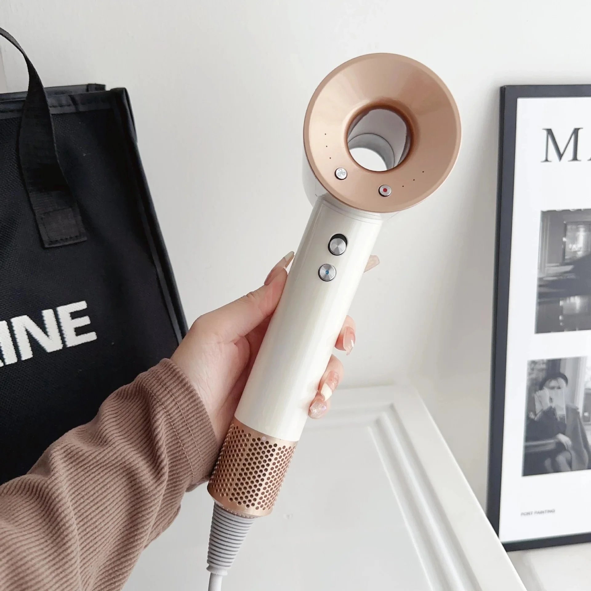 Ceramic White Dyson Hair Dryer