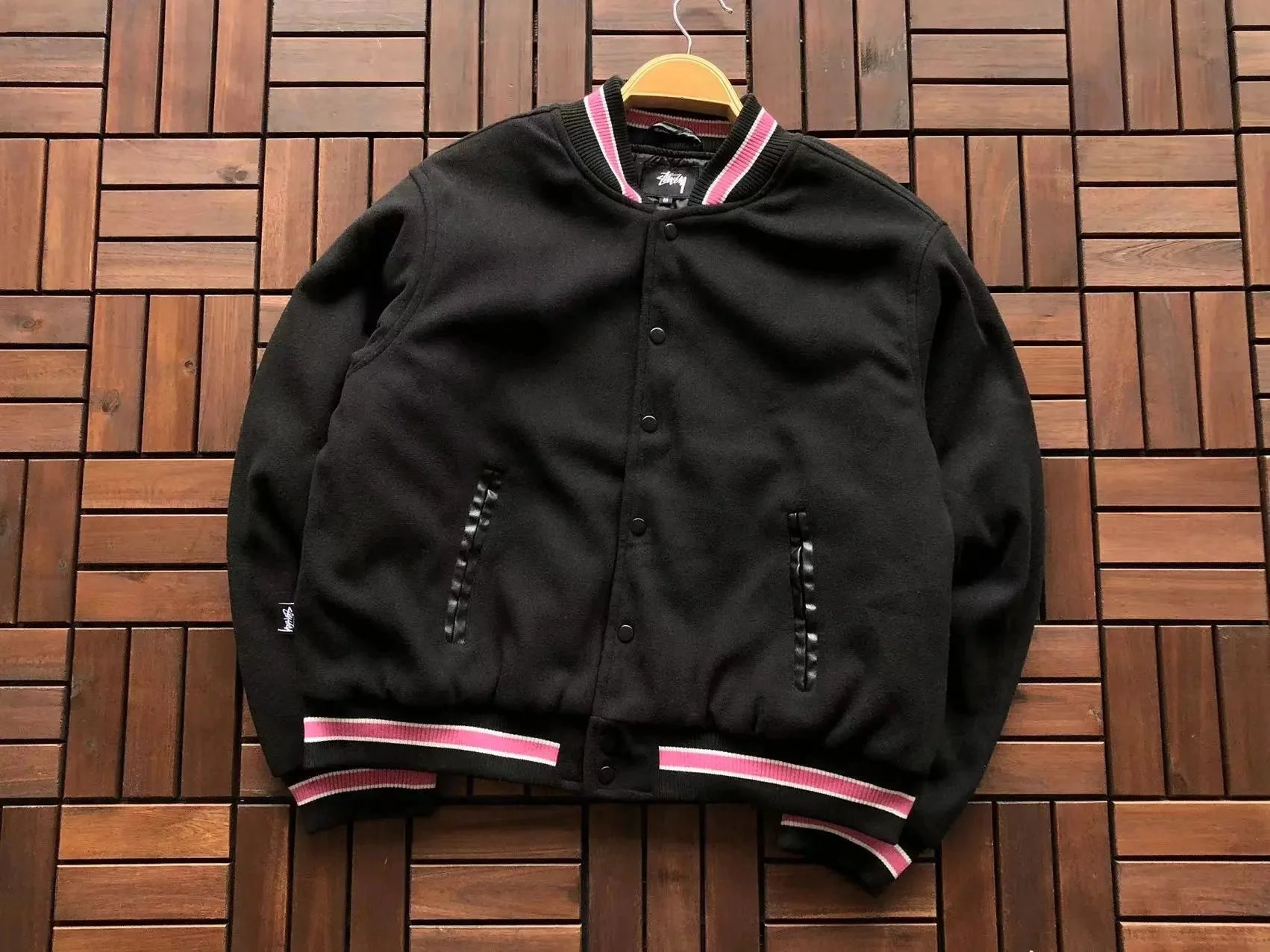Wetdone Bomber Jacket Beige Outerwear - 12