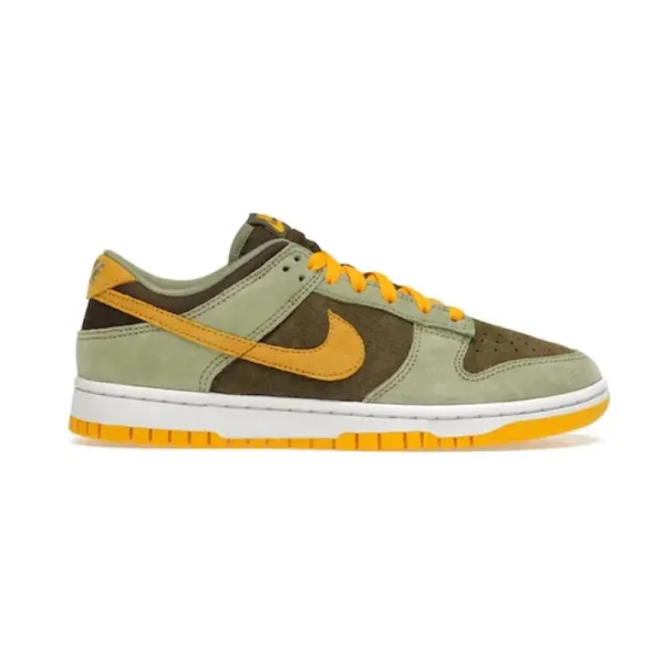 Nike SB Dunk Low Olive Mustard Sneakers - 1