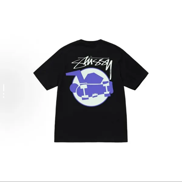 Stüssy Beetle Print White T-Shirt - 8