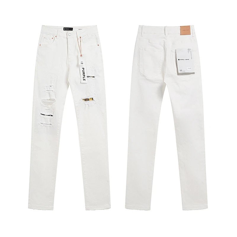 Purple x Bionic Crinkled Wash Denim Jeans - 23