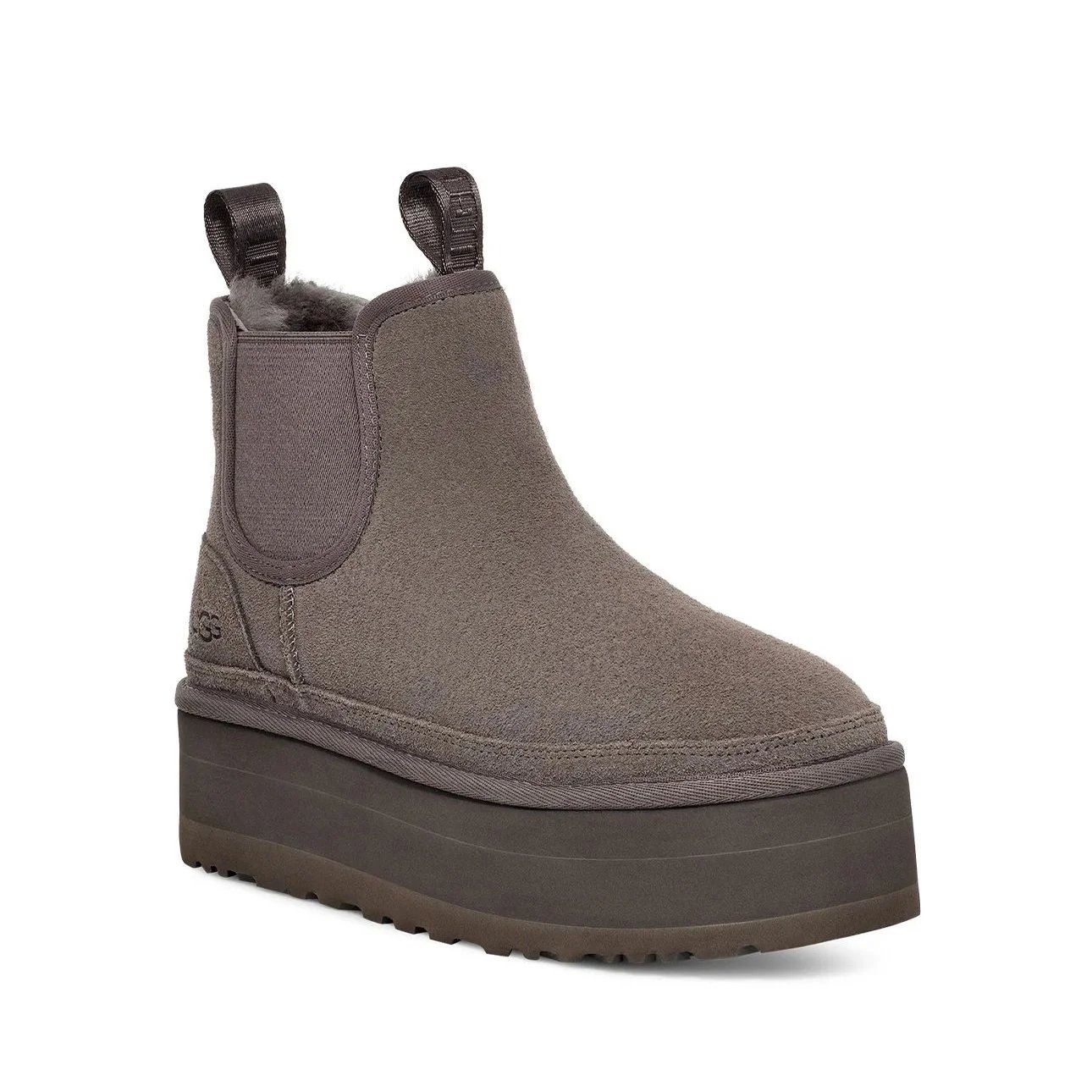 UGG Neumel Platform Chelsea Boots Gray - 1