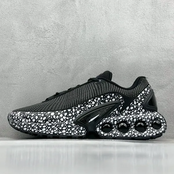 GRA Air Bubble Mesh Gray Running Shoes - 37