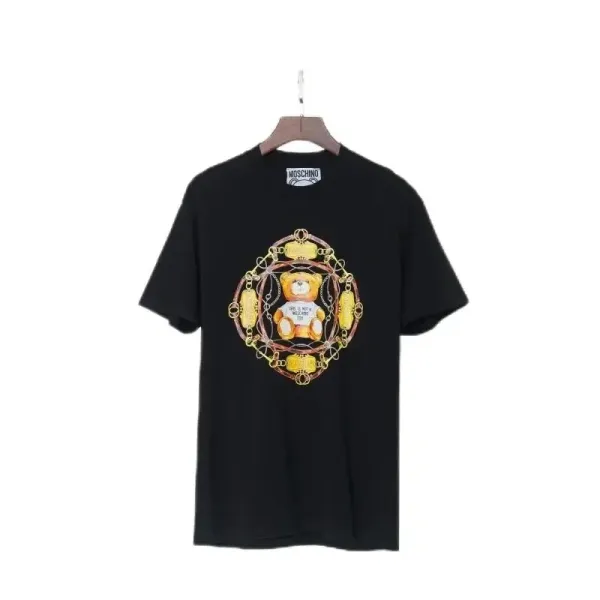Burberry Check-Sleeve Cotton T-Shirt White - 8