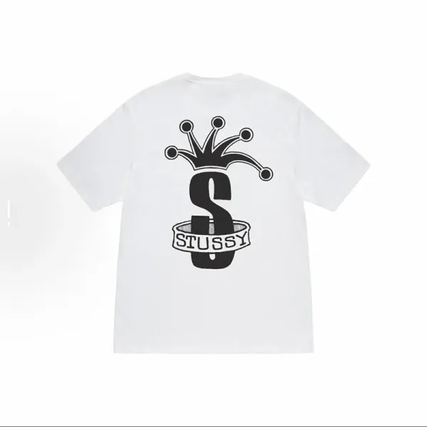 Stüssy Beetle Print White T-Shirt - 11