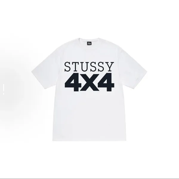 Stüssy Beetle Print White T-Shirt - 19