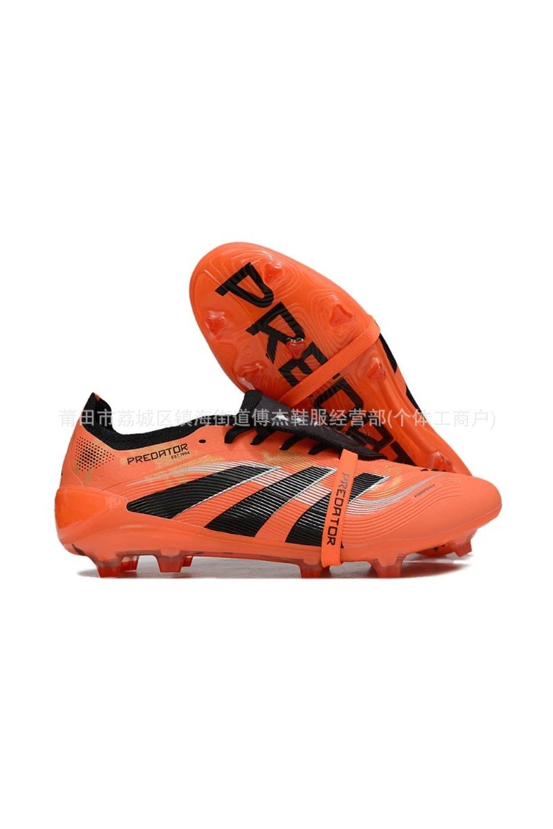 Adidas Predator Edge Silver Pink Football Cleats Running Shoes - 4
