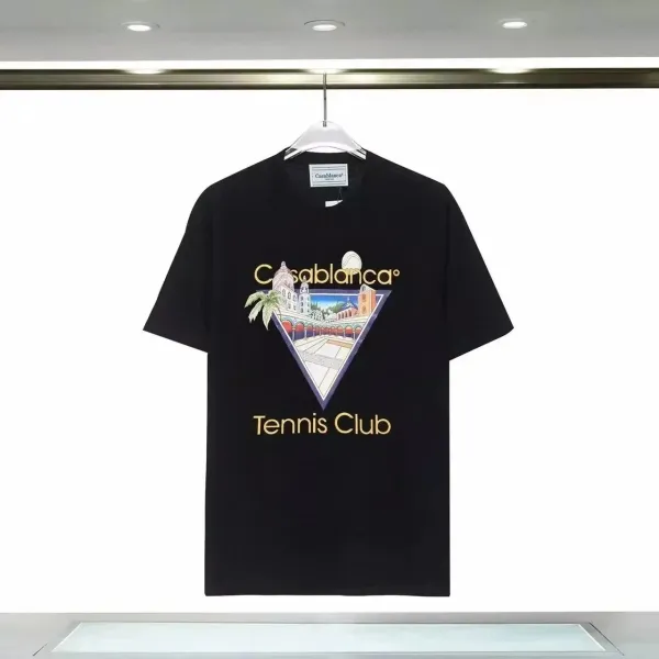 Casablanca Sakura Garden White T-Shirt - 9