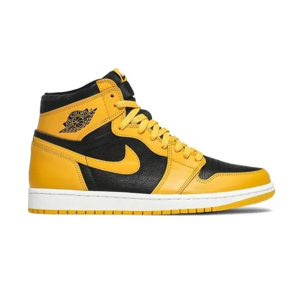 Air Jordan 1 High OG Yellow Toe Sneakers - 1
