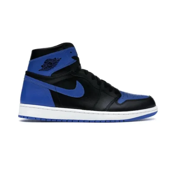Air Jordan 1 High OG Royal Blue Black Sneakers - 1