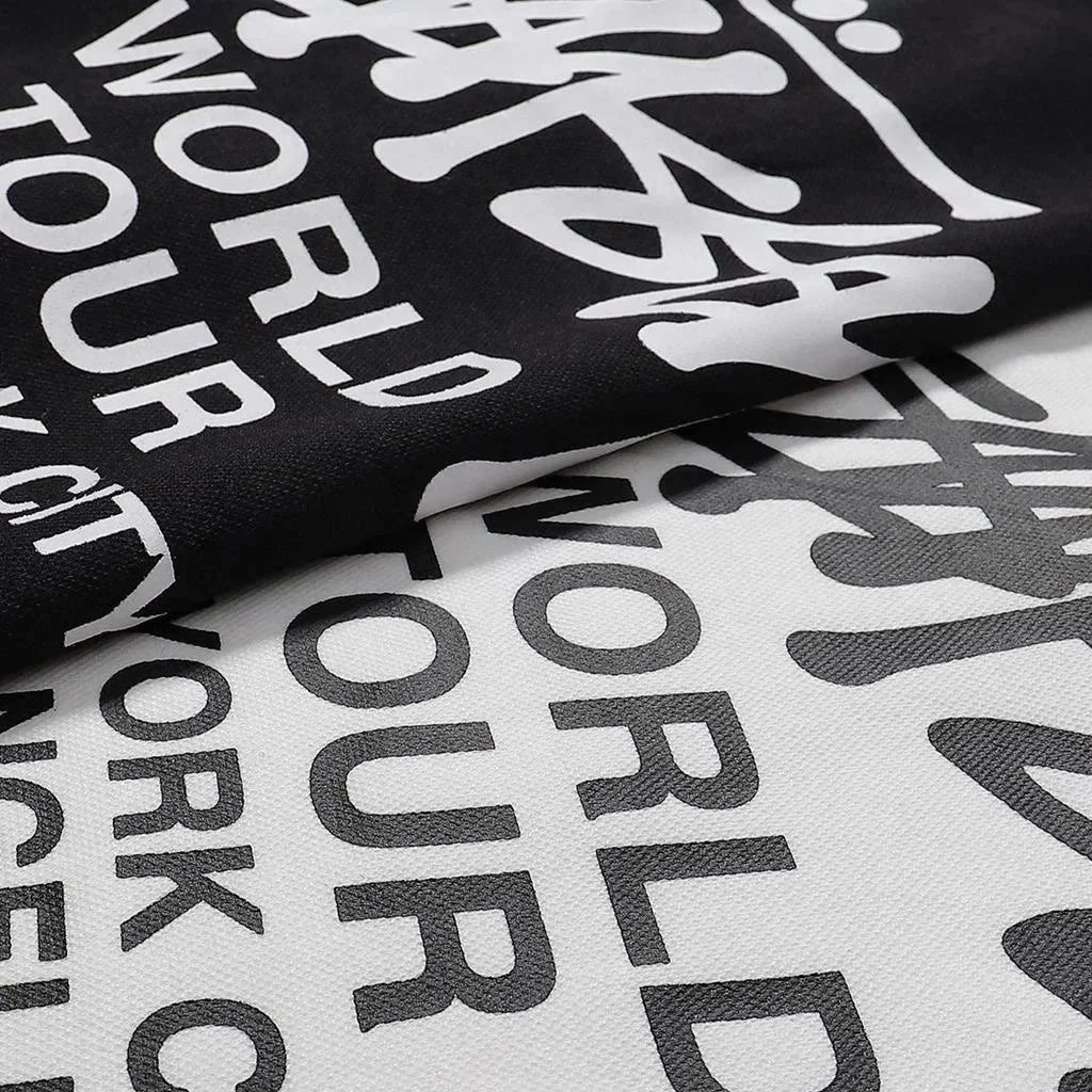 Gallery Dept. Spiral Typography Black T-Shirt - 8