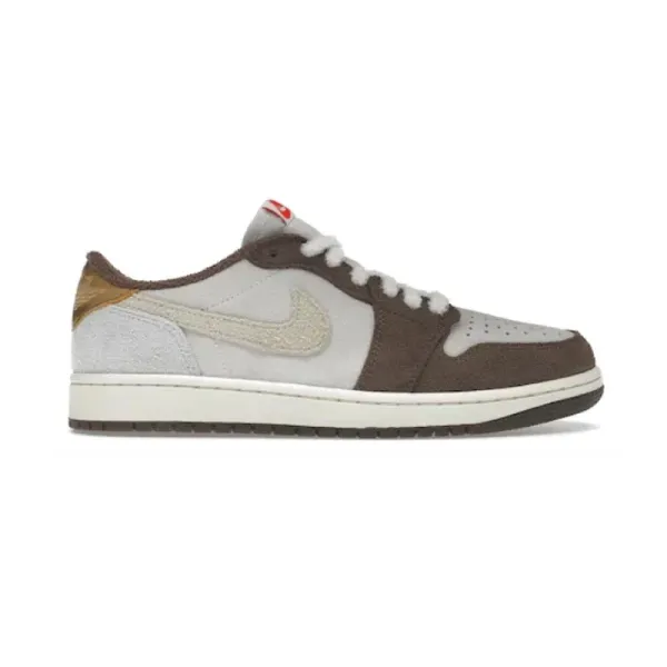 Nike x Travis Scott Air Jordan 1 Low OG 'Cactus Jack' Sneakers - 1