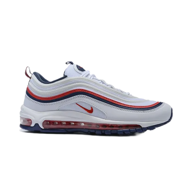 Nike Air Max 97 White/Red Sneakers - 10