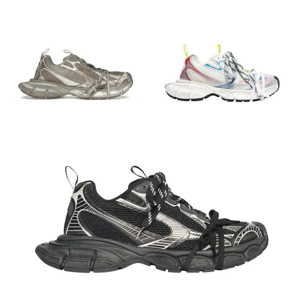 Off-White Diagonal Arrow Running Sneakers Multicolor Running Shoes product detail 2 in Litbuy spreadsheet finds