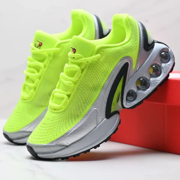 GRA Air Bubble Mesh Gray Running Shoes - 26