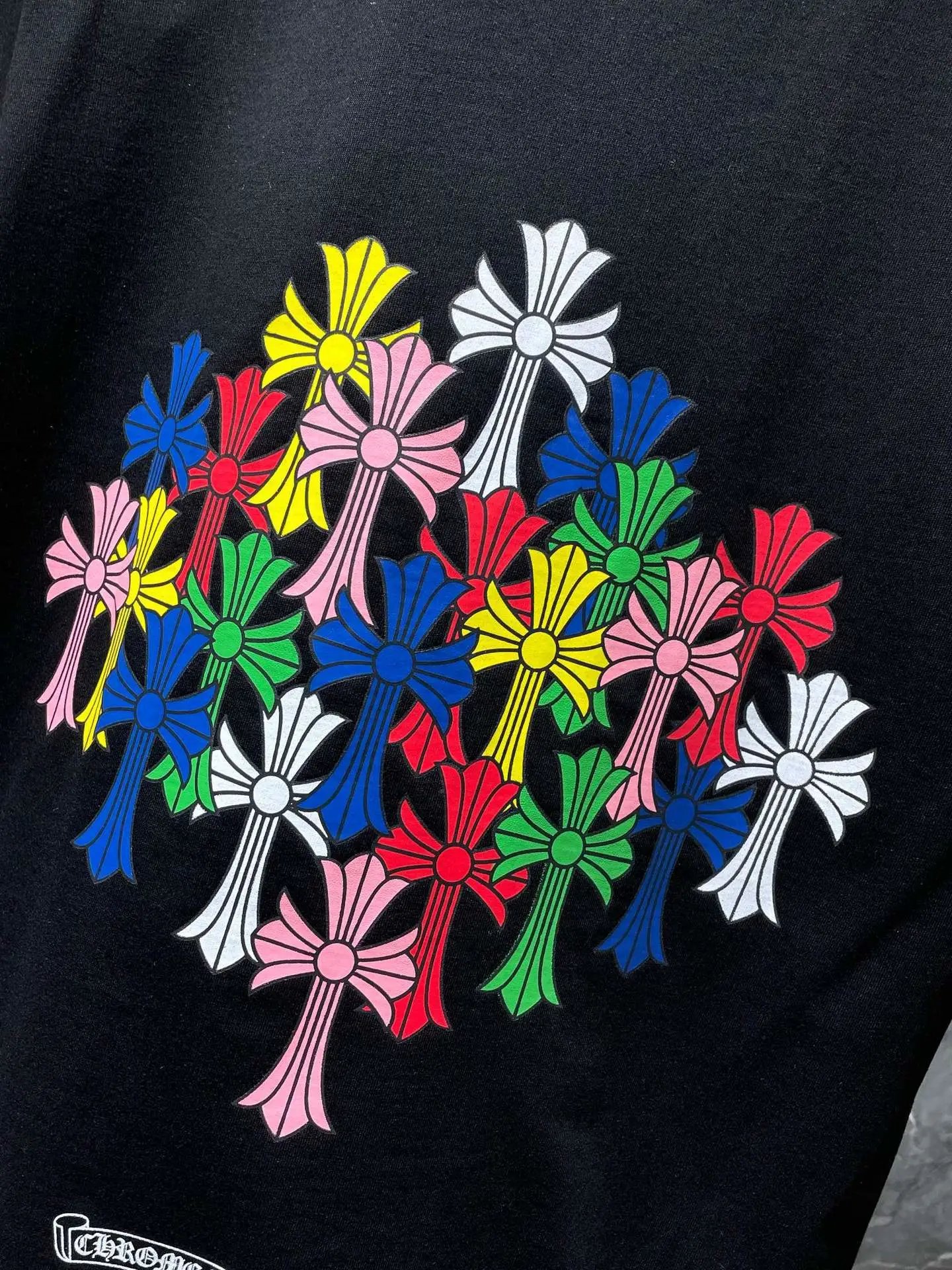 Chrome Hearts Floral Crest Black T-Shirt - 9