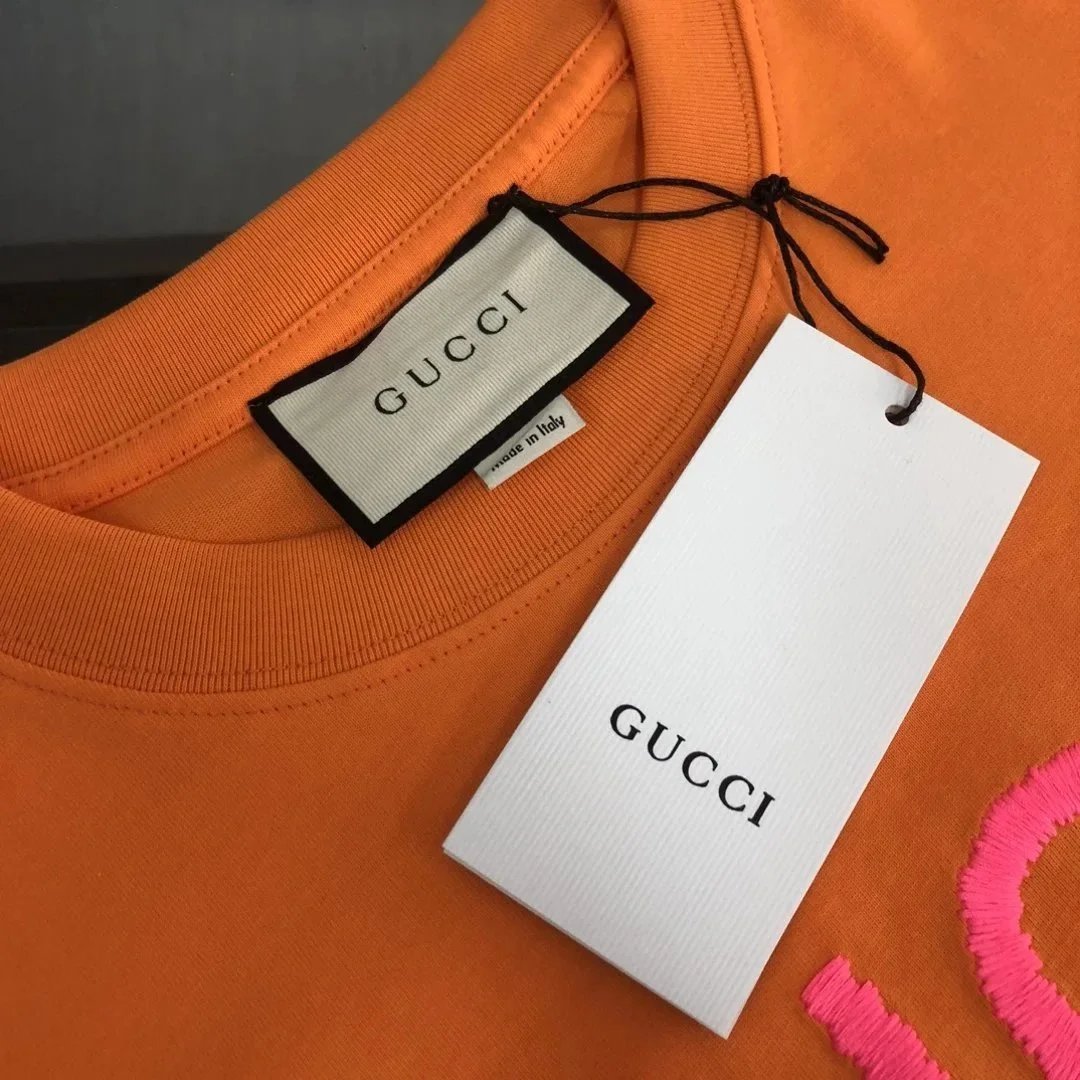 Gucci Interlocking G Circle Logo Black T-Shirt - 4