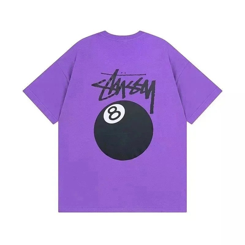 Stüssy Classic Logo Black T-Shirt - 11