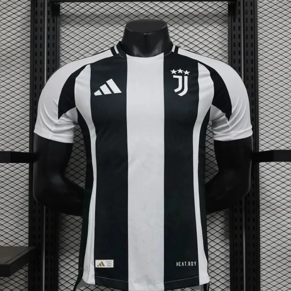 Adidas Juventus 2024-25 Home Jersey Black and White - 1