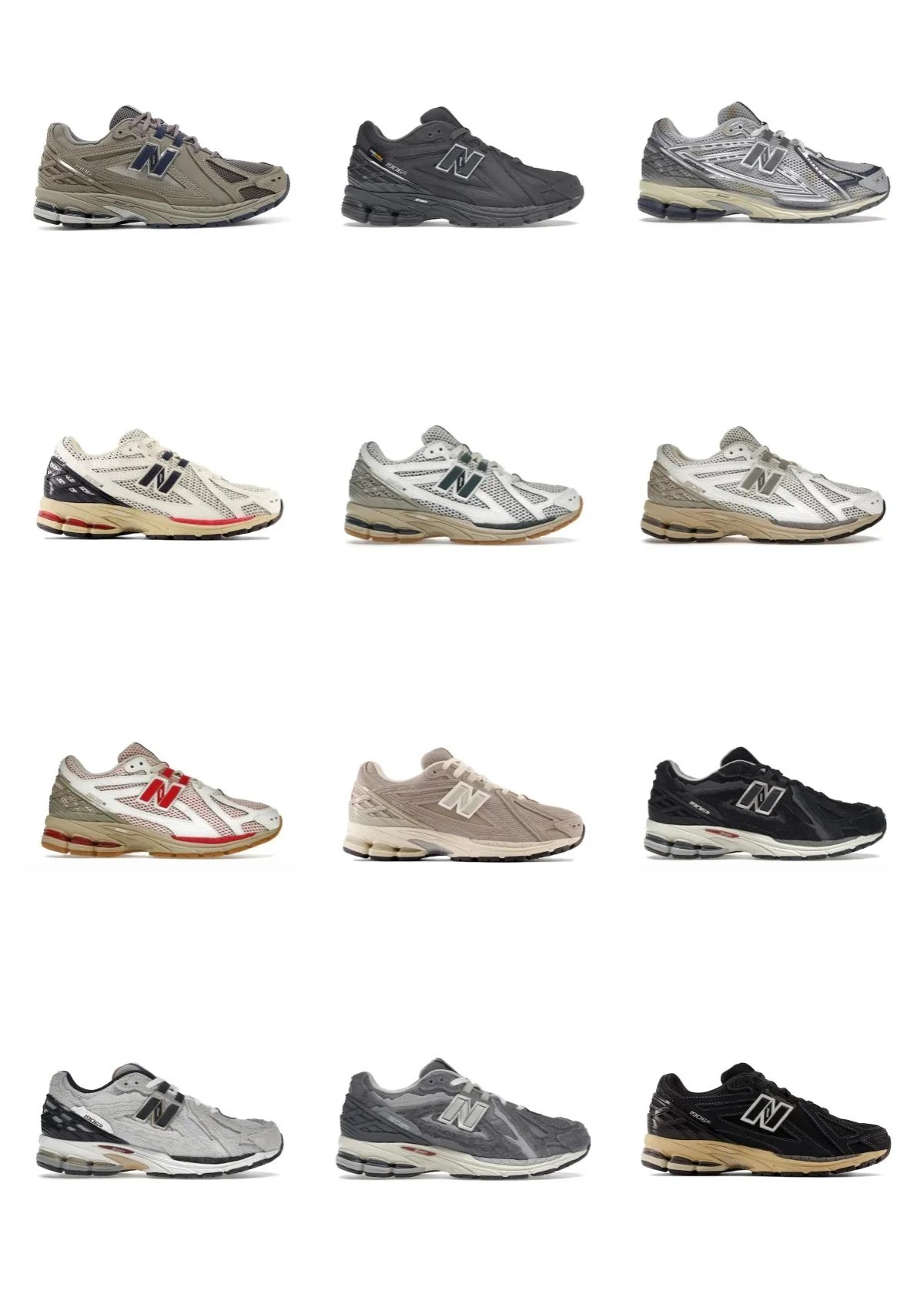 New Balance 1260v3 Gray Silver Running Shoes - 2