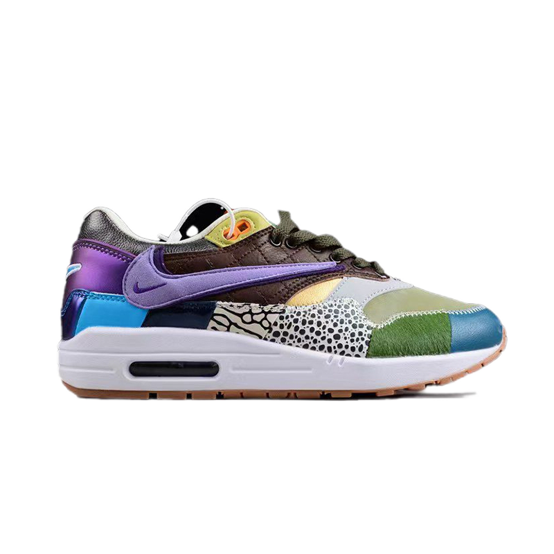 Nike Air Max 1 'Atmos' Gray Navy Sneakers - 7