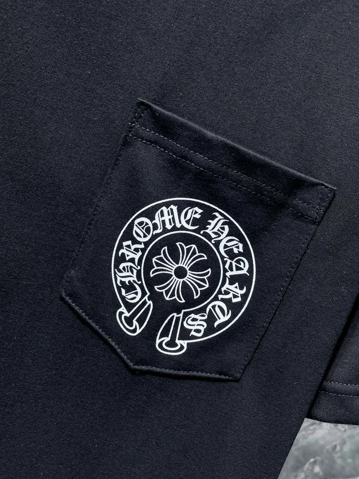 Chrome Hearts Floral Crest Black T-Shirt - 21