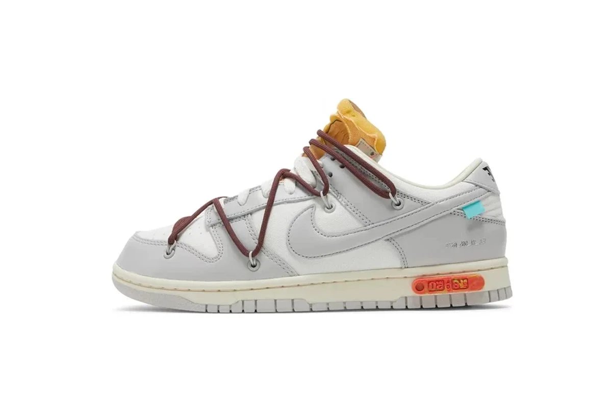 Nike x Off-White Dunk Low 'University Red' Sneakers