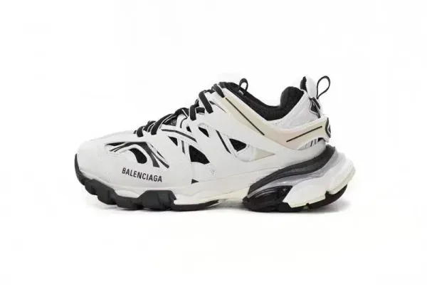 Balenciaga Track 2 White Black Sneakers - 1
