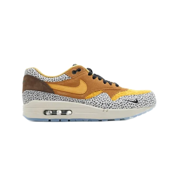 Nike x Off-White Air Max 1 'Industrial' Gray White Sneakers - 9