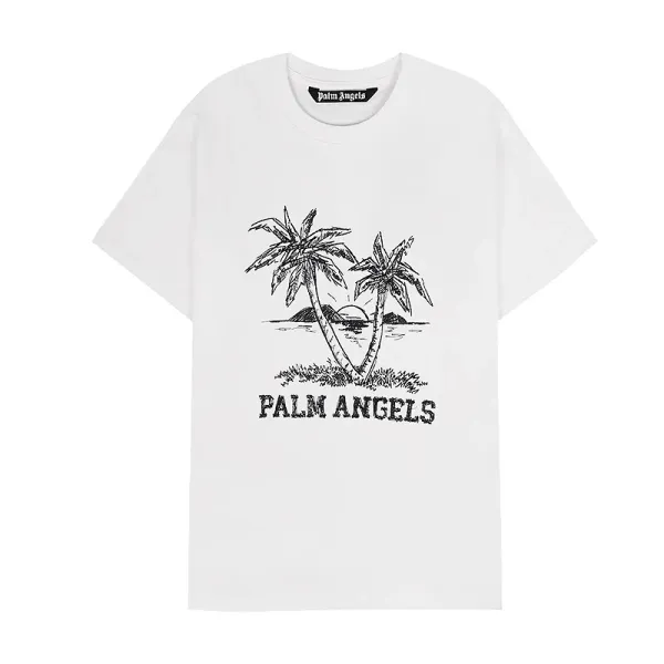 Palm Angels Teddy Bear Graphic Black T-Shirt - 28