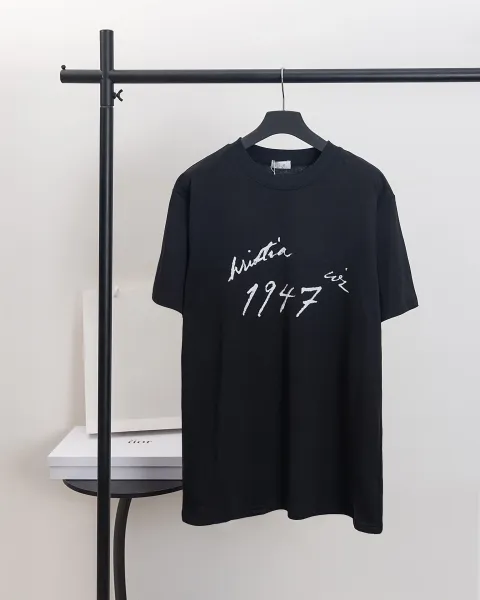 Dior Christia 1947 Black T-Shirt - 1