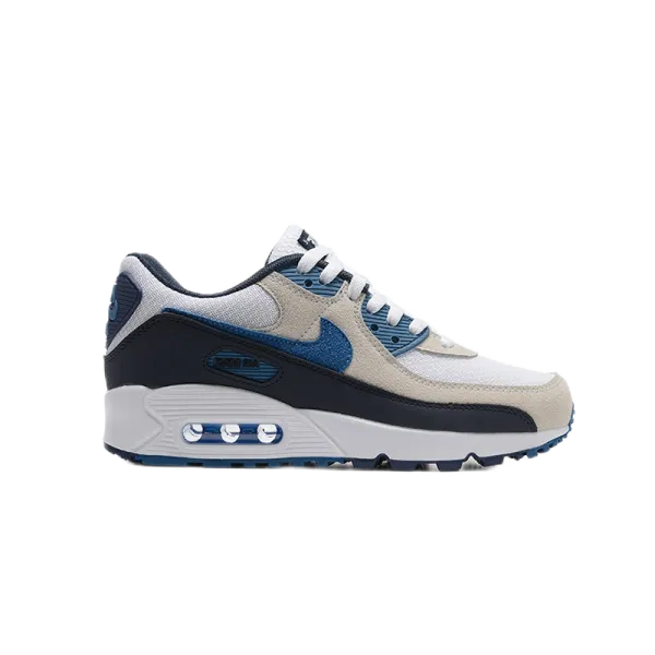 Nike Air Max 90 White Red Blue Sneakers - 6