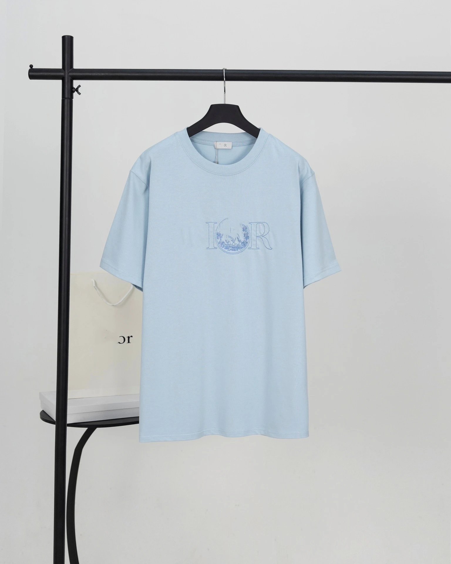 Dior Oblique Logo T-Shirt Beige T-Shirt - 11