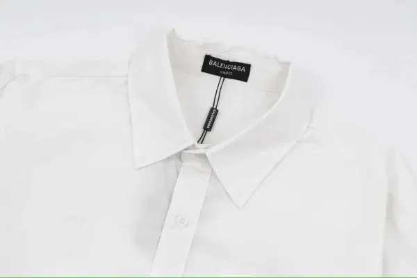 Balenciaga Logo Graffiti Print Black Shirt - 6
