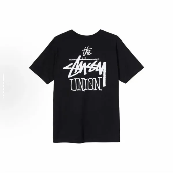 Stussy x Union The Stussy Union Black T-Shirt - 1